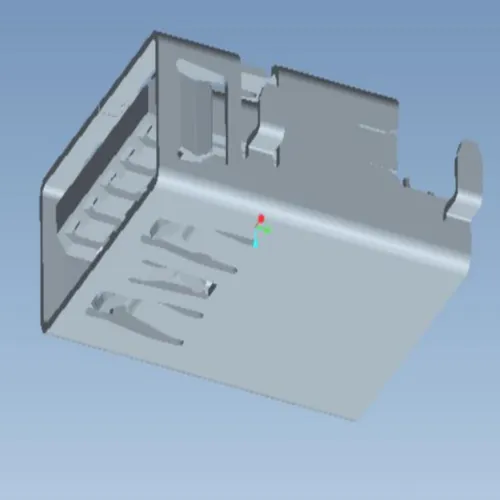 Board-Mount USB 3.0 Single-Layer 90 Degree Reverse Connector - C071151