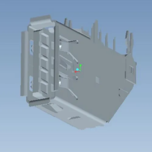 Reverse USB 3.1 Side-Mount Forked-Pin Connector - L000601