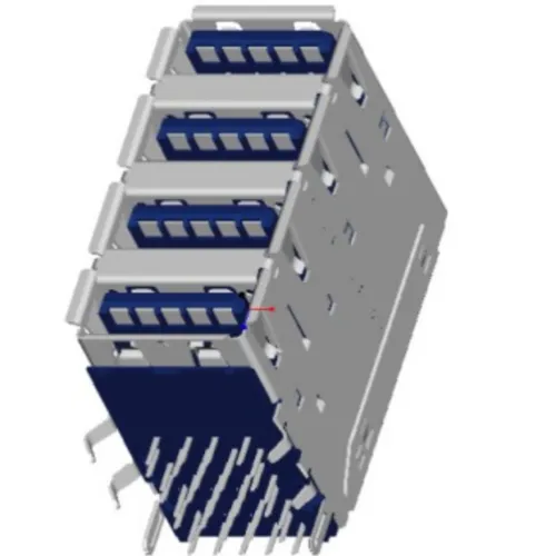 USB 3.1 Quad-Layer Connector - C071290