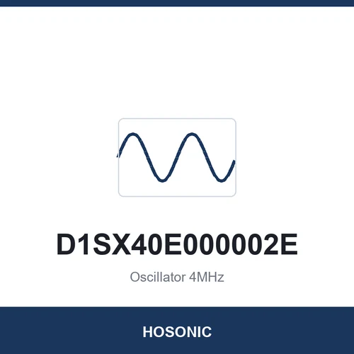 HOSONIC D1SX40E000002E Oscillator 4MHz 2016