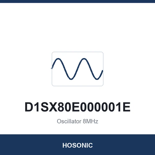 HOSONIC D1SX80E000001E Oscillator 8MHz 2016