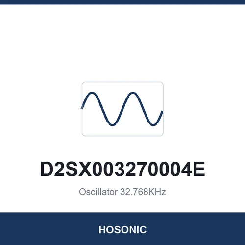 HOSONIC D2SX003270004E Oscillator 32.768KHz 2520