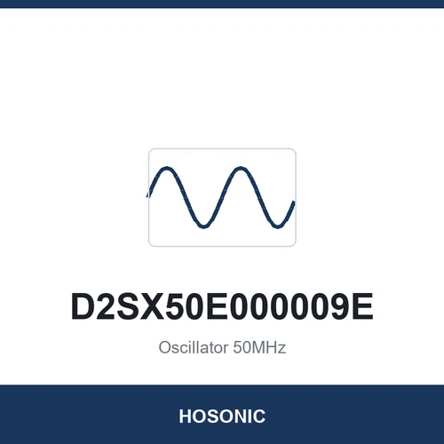 HOSONIC D2SX50E000009E Oscillator 50MHz 2520