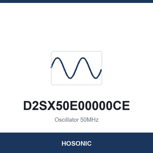HOSONIC D2SX50E00000CE Oscillator 50MHz 2520