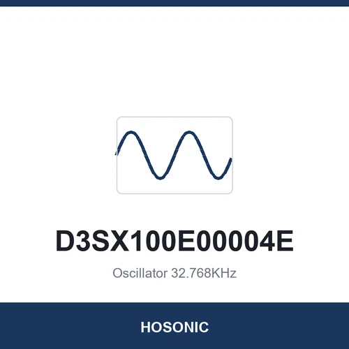 HOSONIC D3SX100E00004E Oscillator 32.768KHz 3225