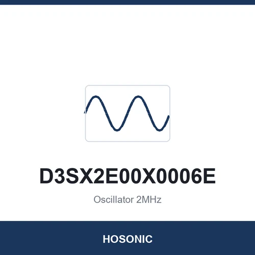 HOSONIC D3SX2E00X0006E Oscillator 2MHz 3225
