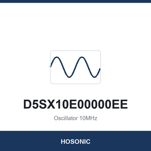 HOSONIC D5SX10E00000EE Oscillator 10MHz 5032