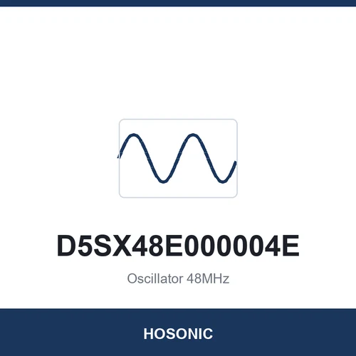 HOSONIC D5SX48E000004E Oscillator 48MHz 5032