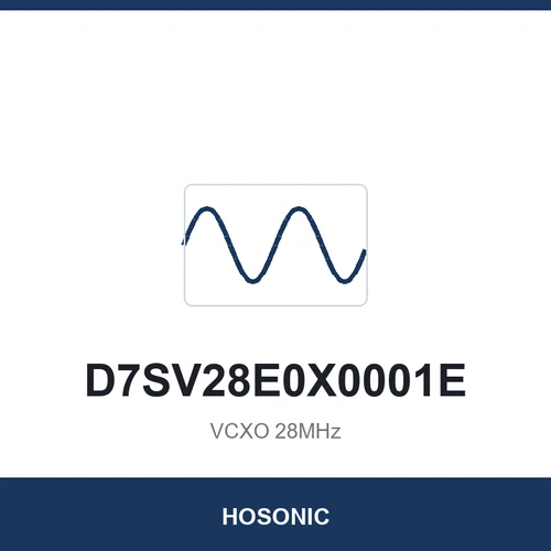 HOSONIC D7SV28E0X0001E VCXO 28MHz 7050