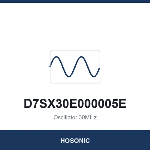 HOSONIC D7SX30E000005E Oscillator 30MHz 7050