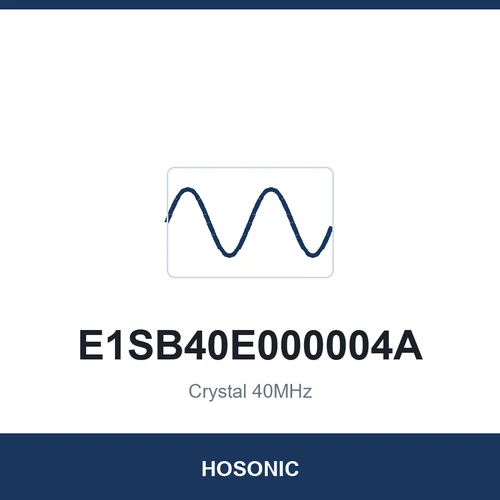 HOSONIC E1SB40E000004A Crystal 40MHz 2016