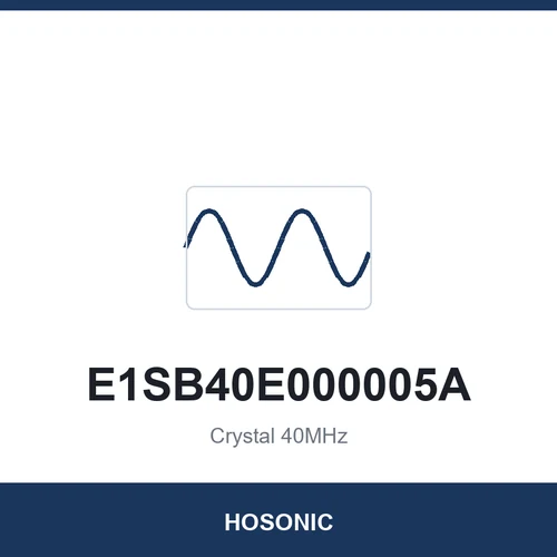 HOSONIC E1SB40E000005A Crystal 40MHz 2016