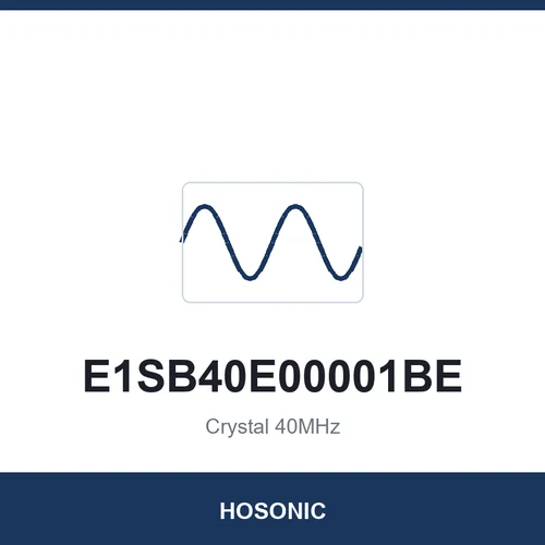 HOSONIC E1SB40E00001BE Crystal 40MHz 2016