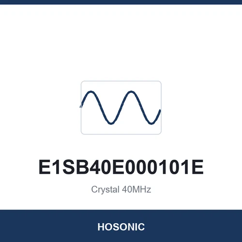 HOSONIC E1SB40E000101E Crystal 40MHz 2016