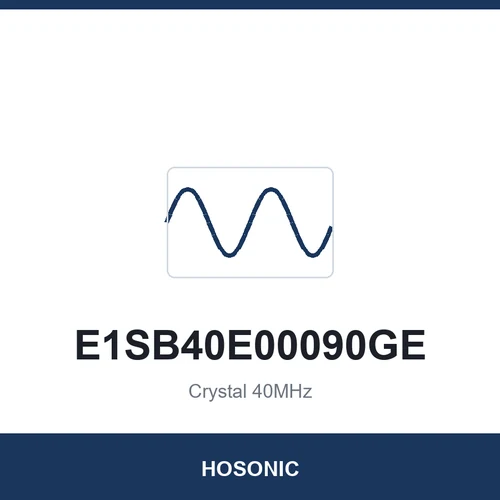 HOSONIC E1SB40E00090GE Crystal 40MHz 2016