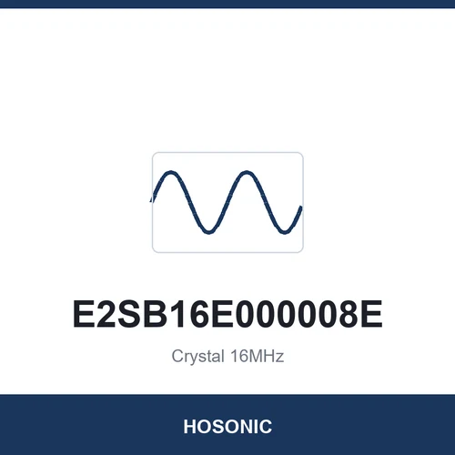 HOSONIC E2SB16E000008E Crystal 16MHz 2520