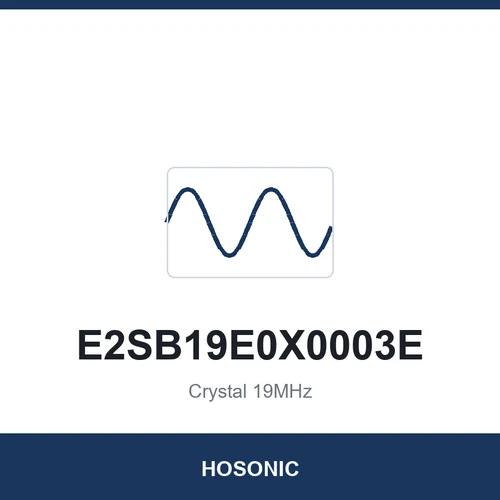 HOSONIC E2SB19E0X0003E Crystal 19MHz 2520