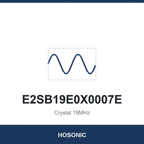 HOSONIC E2SB19E0X0007E Crystal 19MHz 2520