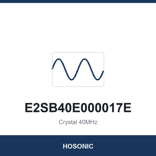 HOSONIC E2SB40E000017E Crystal 40MHz 2520