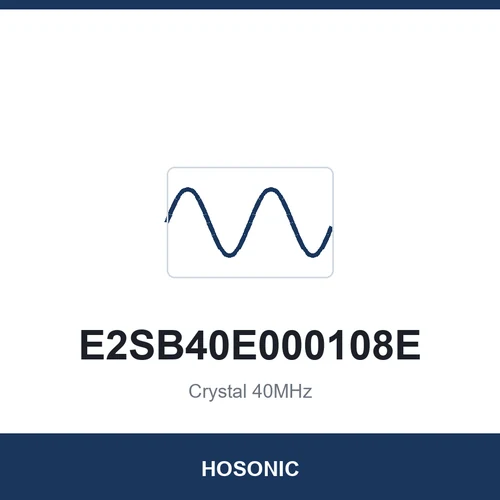 HOSONIC E2SB40E000108E Crystal 40MHz 2520