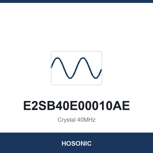 HOSONIC E2SB40E00010AE Crystal 40MHz 2520