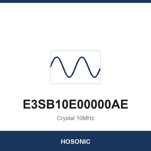 HOSONIC E3SB10E00000AE Crystal 10MHz 3225