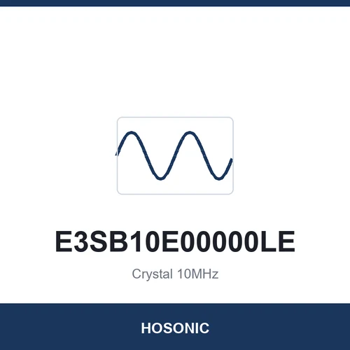 HOSONIC E3SB10E00000LE Crystal 10MHz 3225