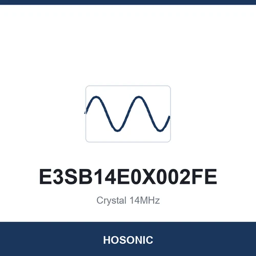 HOSONIC E3SB14E0X002FE Crystal 14MHz 3225
