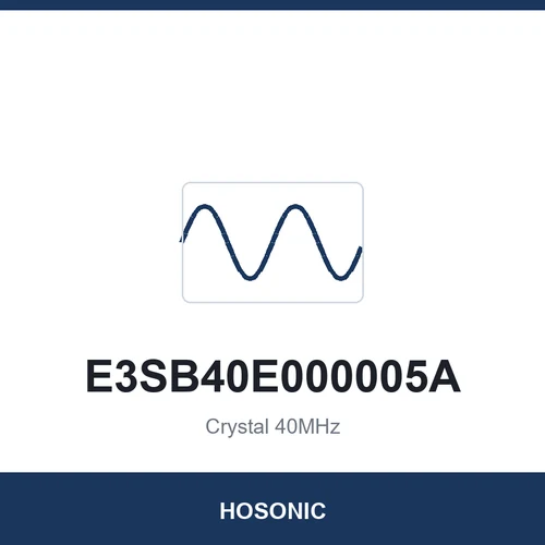 HOSONIC E3SB40E000005A Crystal 40MHz 3225