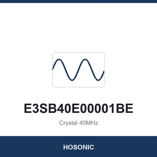 HOSONIC E3SB40E00001BE Crystal 40MHz 3225