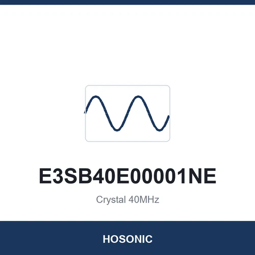 HOSONIC E3SB40E00001NE Crystal 40MHz 3225