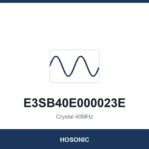 HOSONIC E3SB40E000023E Crystal 40MHz 3225