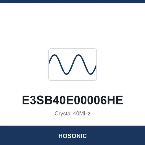 HOSONIC E3SB40E00006HE Crystal 40MHz 3225