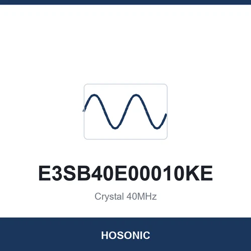HOSONIC E3SB40E00010KE Crystal 40MHz 3225