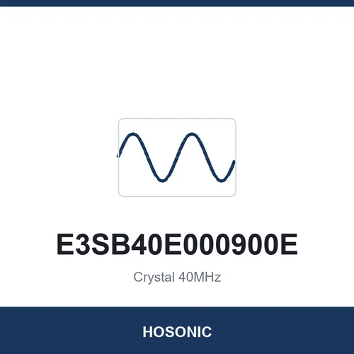 HOSONIC E3SB40E000900E Crystal 40MHz 3225