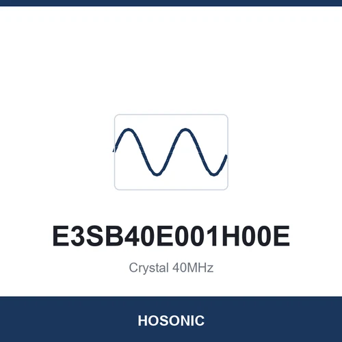 HOSONIC E3SB40E001H00E Crystal 40MHz 3225