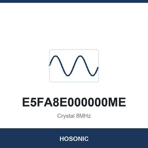 HOSONIC E5FA8E000000ME Crystal 8MHz 5032