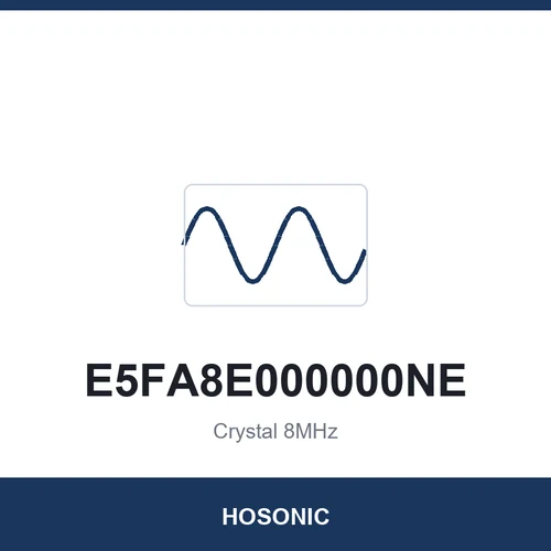HOSONIC E5FA8E000000NE Crystal 8MHz 5032