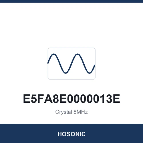 HOSONIC E5FA8E0000013E Crystal 8MHz 5032