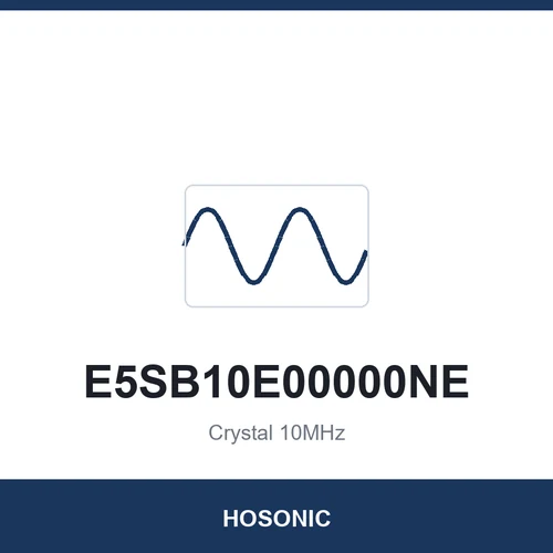 HOSONIC E5SB10E00000NE Crystal 10MHz 5032