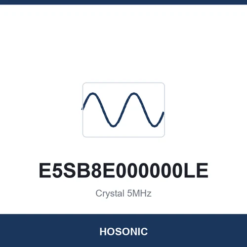 HOSONIC E5SB8E000000LE Crystal 5MHz 5032