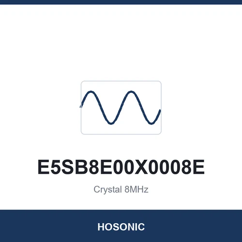 HOSONIC E5SB8E00X0008E Crystal 8MHz 5032