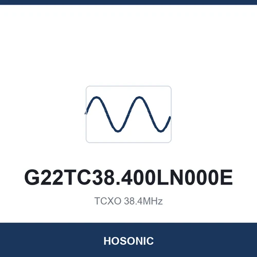 HOSONIC G22TC38.400LN000E TCXO 38.4MHz 2520