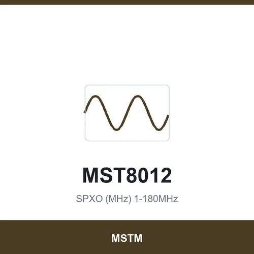 MSTM MST8012 SPXO (MHz) 1-180MHz 3225/2520/2016