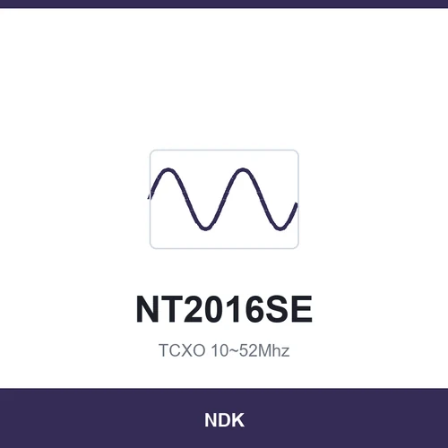 NDK NT2016SE TCXO 10~52Mhz 2.0x1.6x0.8