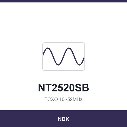NDK NT2520SB TCXO 10~52MHz 2.5x2.0x0.9