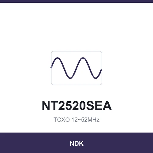 NDK NT2520SEA TCXO 12~52MHz 2.5x2.0x0.9