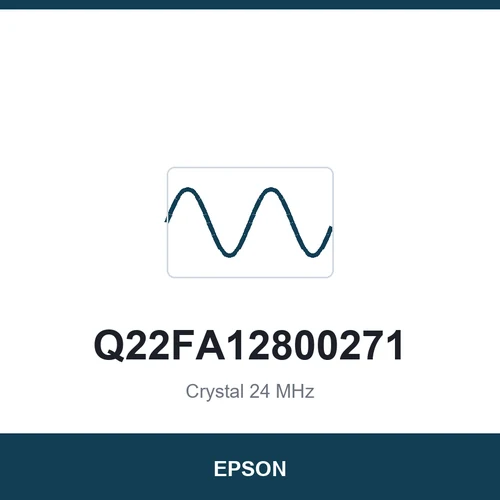 EPSON Q22FA12800271 Crystal 24 MHz 2016