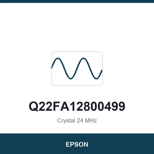 EPSON Q22FA12800499 Crystal 24 MHz 2016