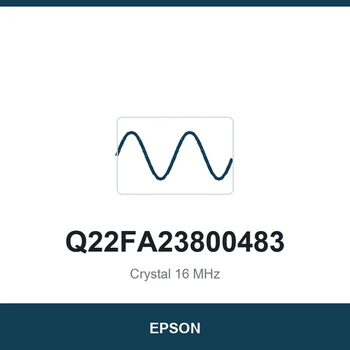 EPSON Q22FA23800483 Crystal 16 MHz 3225